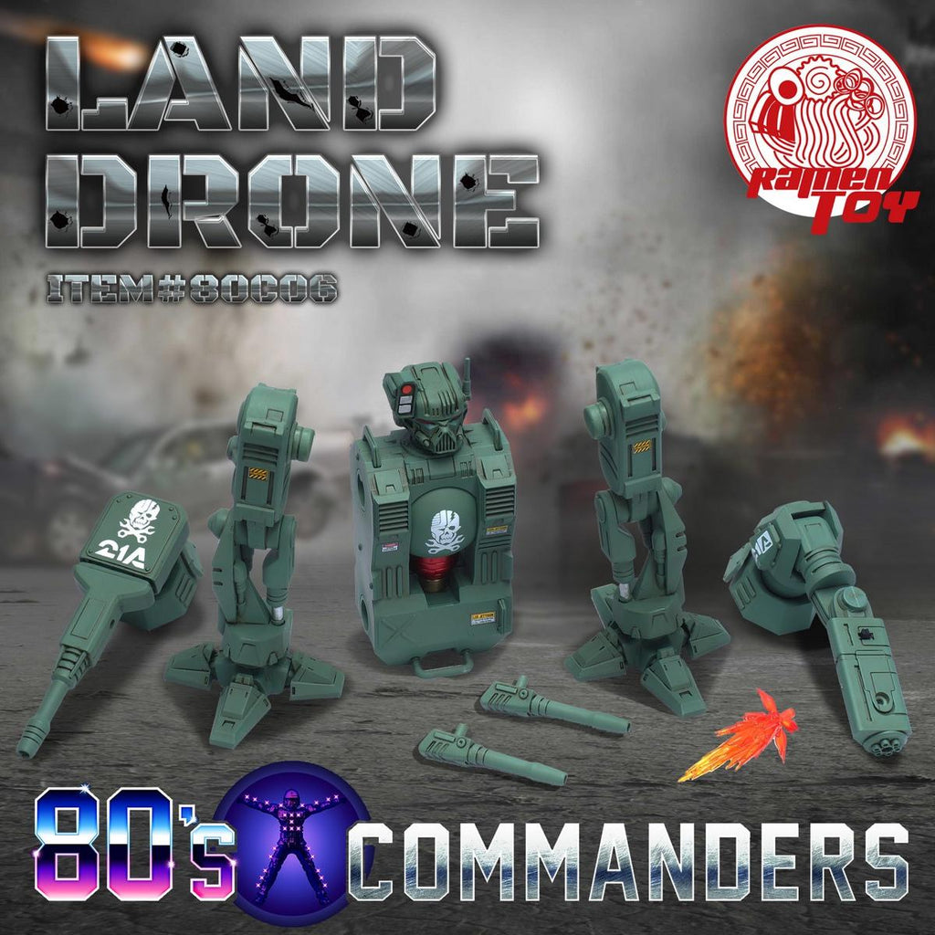 Ramen Toy 80C06 1/12 80s Commanders Land Drone