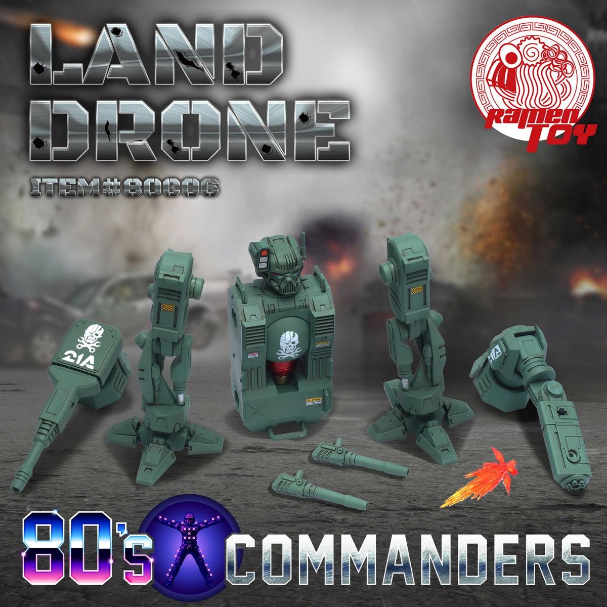 Ramen Toy 80C06 1/12 80s Commanders Land Drone