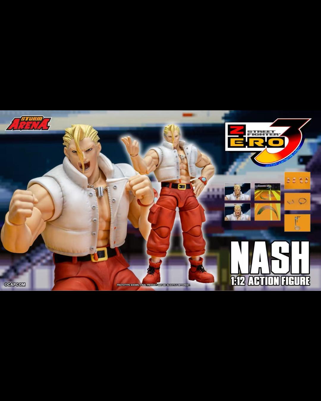 Storm Arena 1/12 Street Fighter Zero 3 Nash (Limited Variant Color)