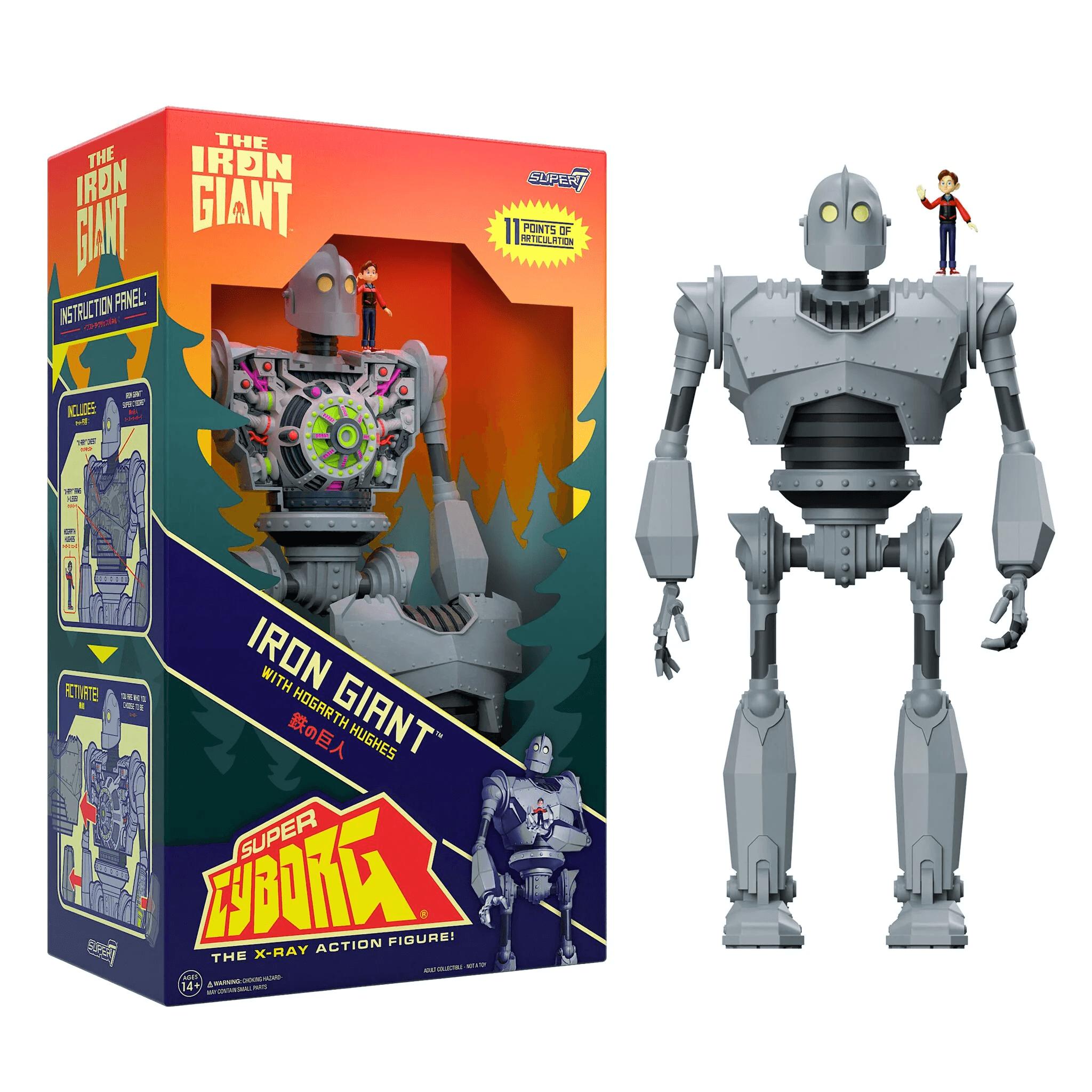 Super7 11” The Iron Giant Super Cyborg (Full Color)