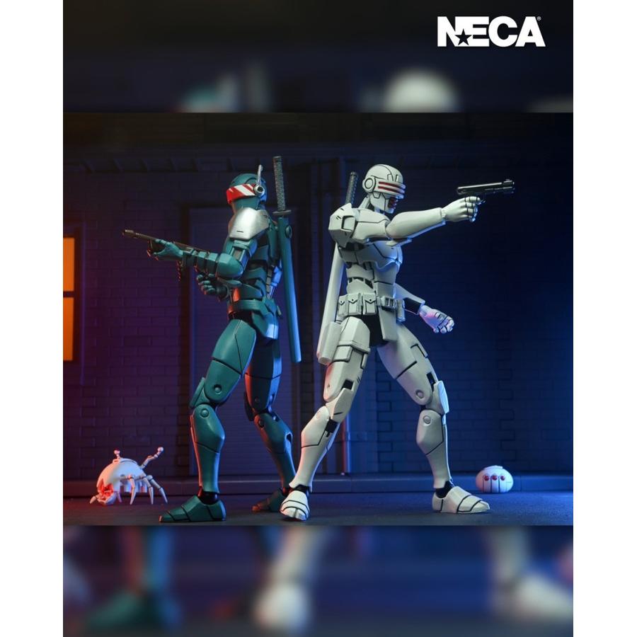 NECA 7" TMNT The Last Ronin Synja Robots 2-Pack