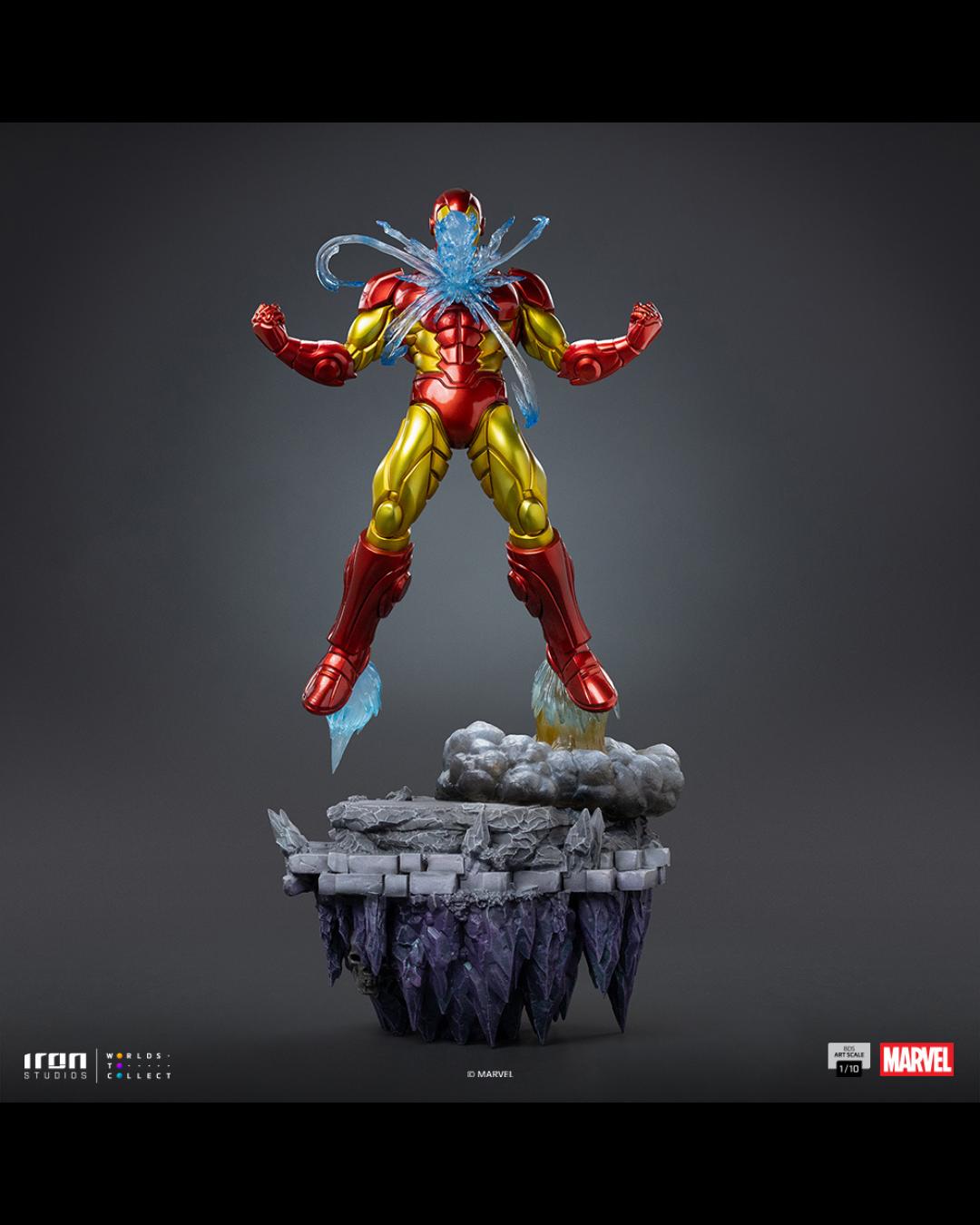 Iron Studios BDS Art Scale 1/10 Marvel Comics Iron Man (Infinity Gauntlet Diorama)