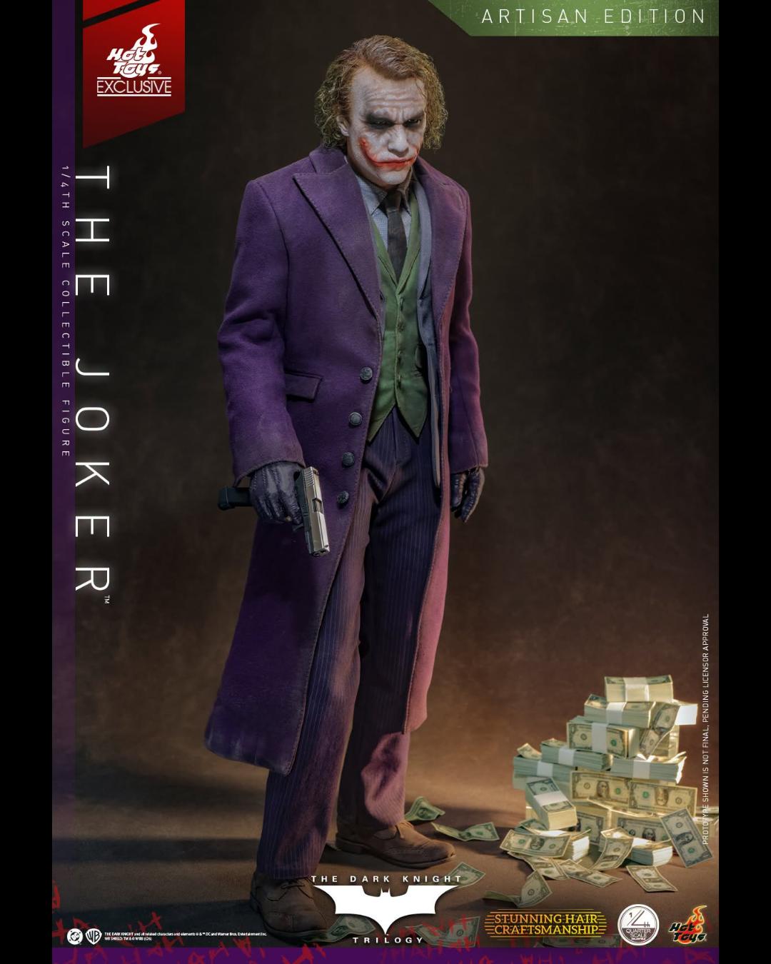 Hot Toys Exclusive QS028AE 1/4 The Dark Knight - The Joker 2.0 (Artisan Edition)