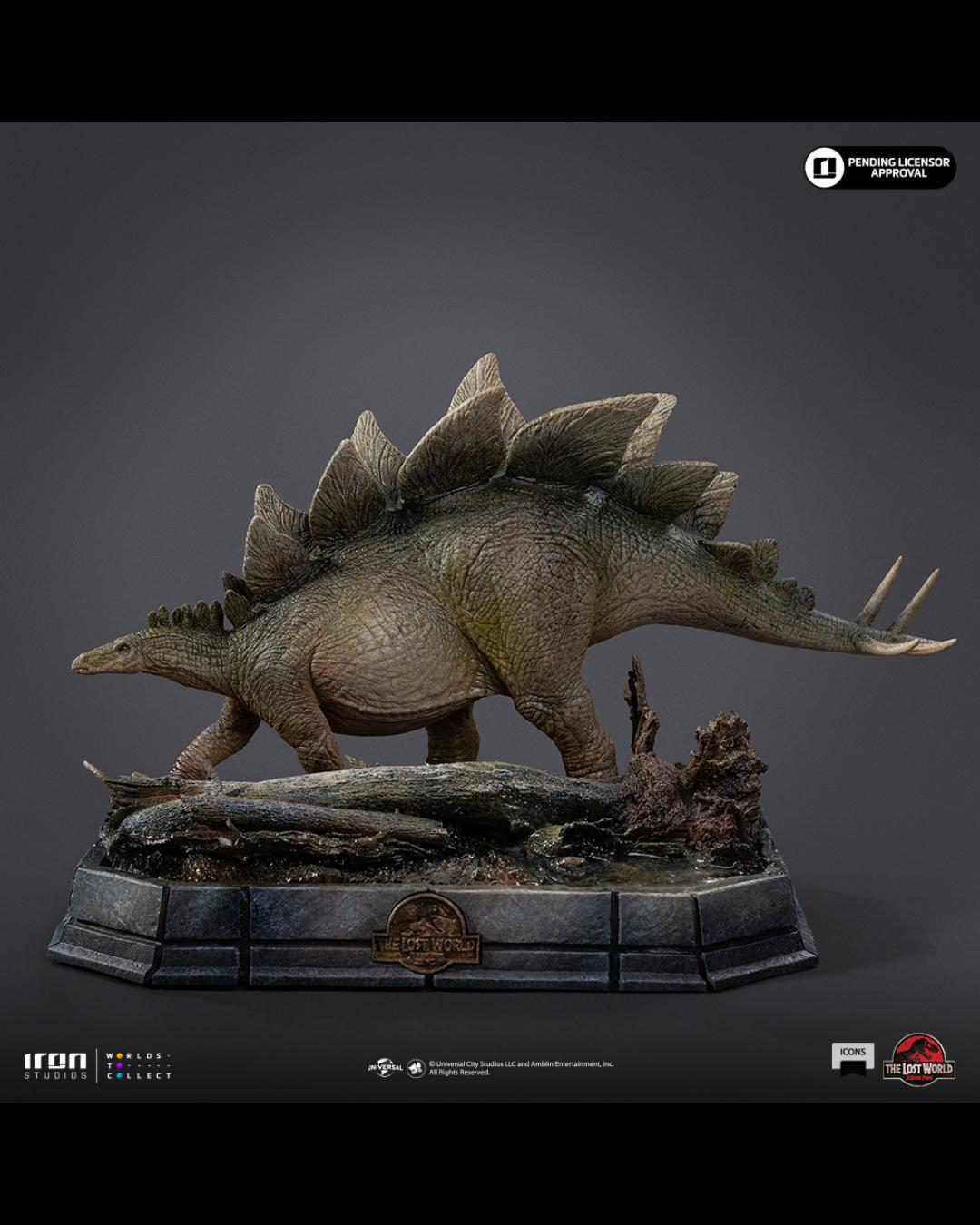 Iron Studios ICONS The Lost World Jurassic Park - Stegosaurus