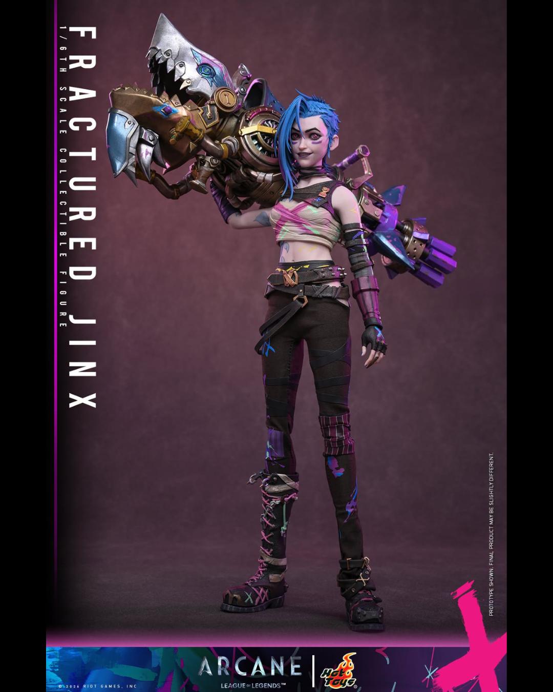 Hot Toys TMS183 1/6 Arcane : Fractured Jinx