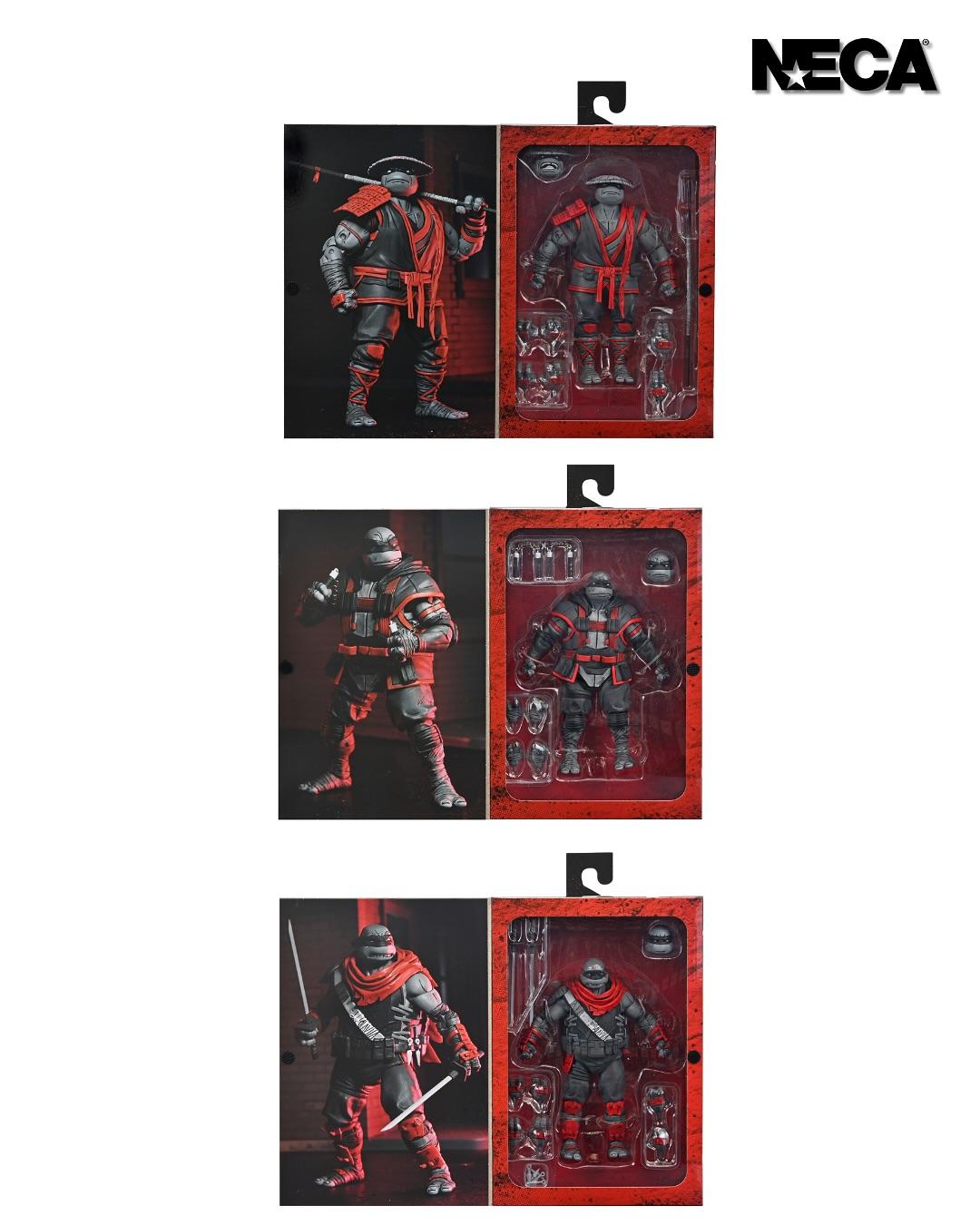 NECA 7” Scale TMNT Nightwatcher Turtles (The Last Ronin - The Lost Years) Set of 3