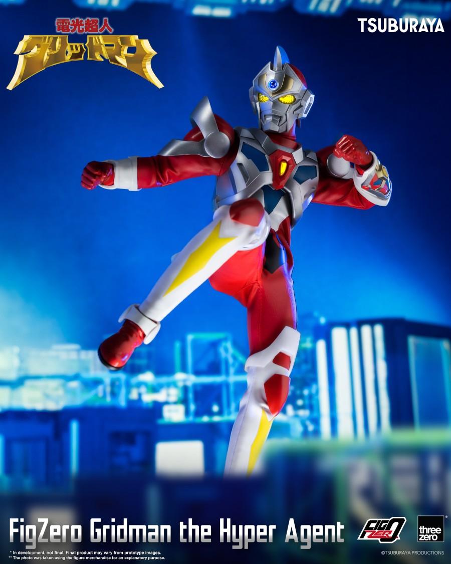 Threezero 3Z0439 1/6 FigZero Gridman the Hyper Agent