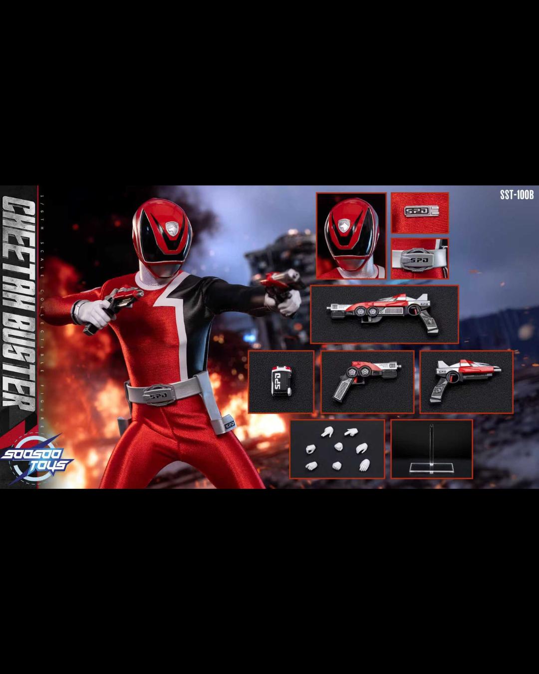 SooSoo Toys SST-100B 1/6 Cheetah Buster