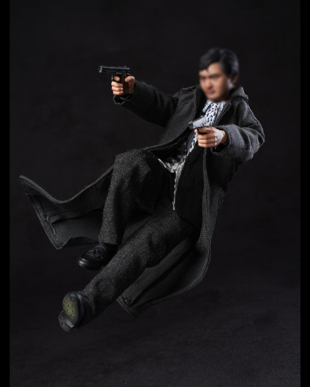 Mountain Studio 1/12 God of Guns (Black Trench Coat Ver.)