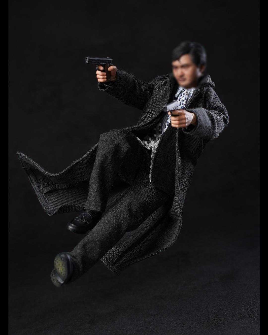 Mountain Studio 1/12 God of Guns (Black Trench Coat Ver.)