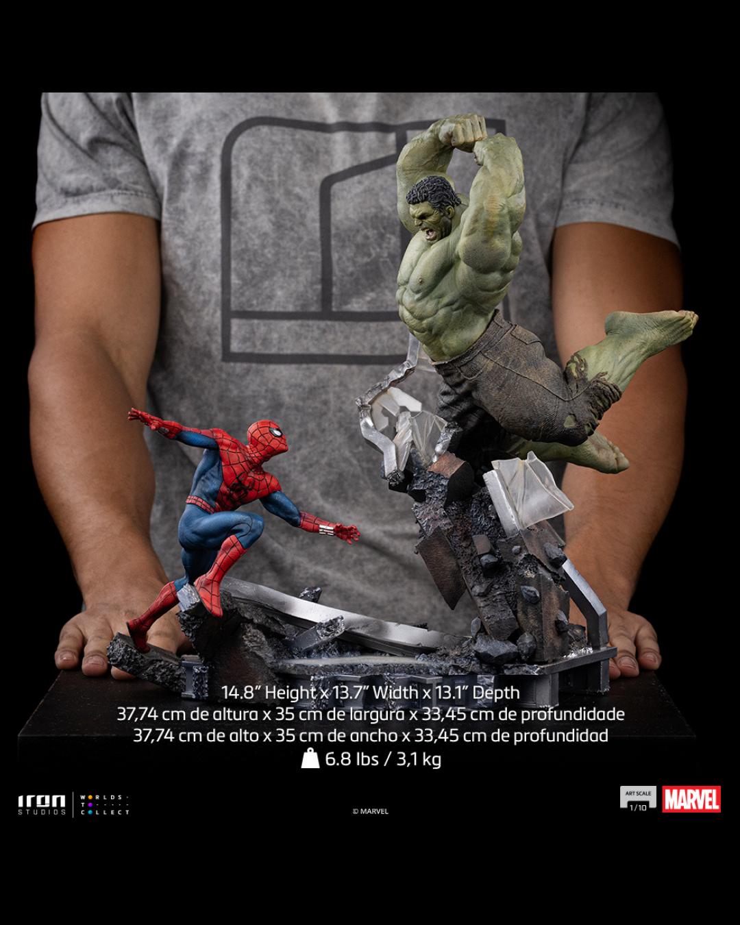 Iron Studios Art Scale 1/10 Spider-Man : Brand New Day - Spider-Man Vs Hulk