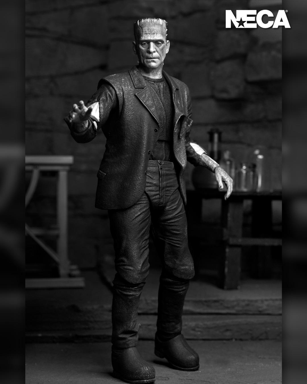 NECA 7" Universal Monsters Ultimate Frankenstein's Monster (Black & White)