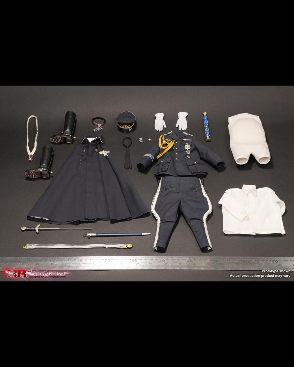 3R GM659 1/6 WWII German Reichsmarschall : Accessory Kit of Hermann Goring
