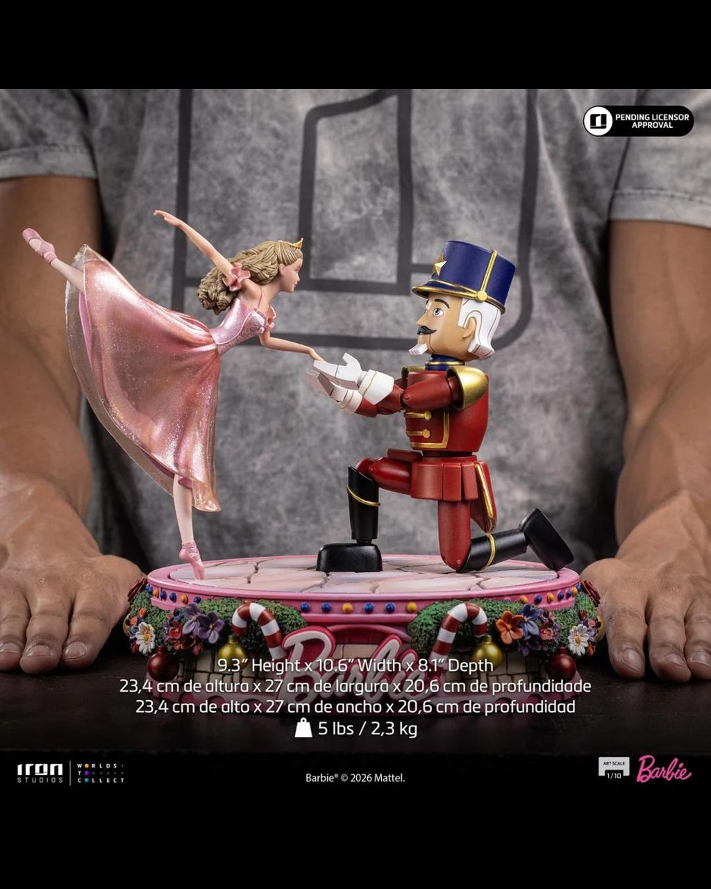Iron Studios Art Scale 1/10 Barbie and the Nutcracker (25th Anniversary) Statue
