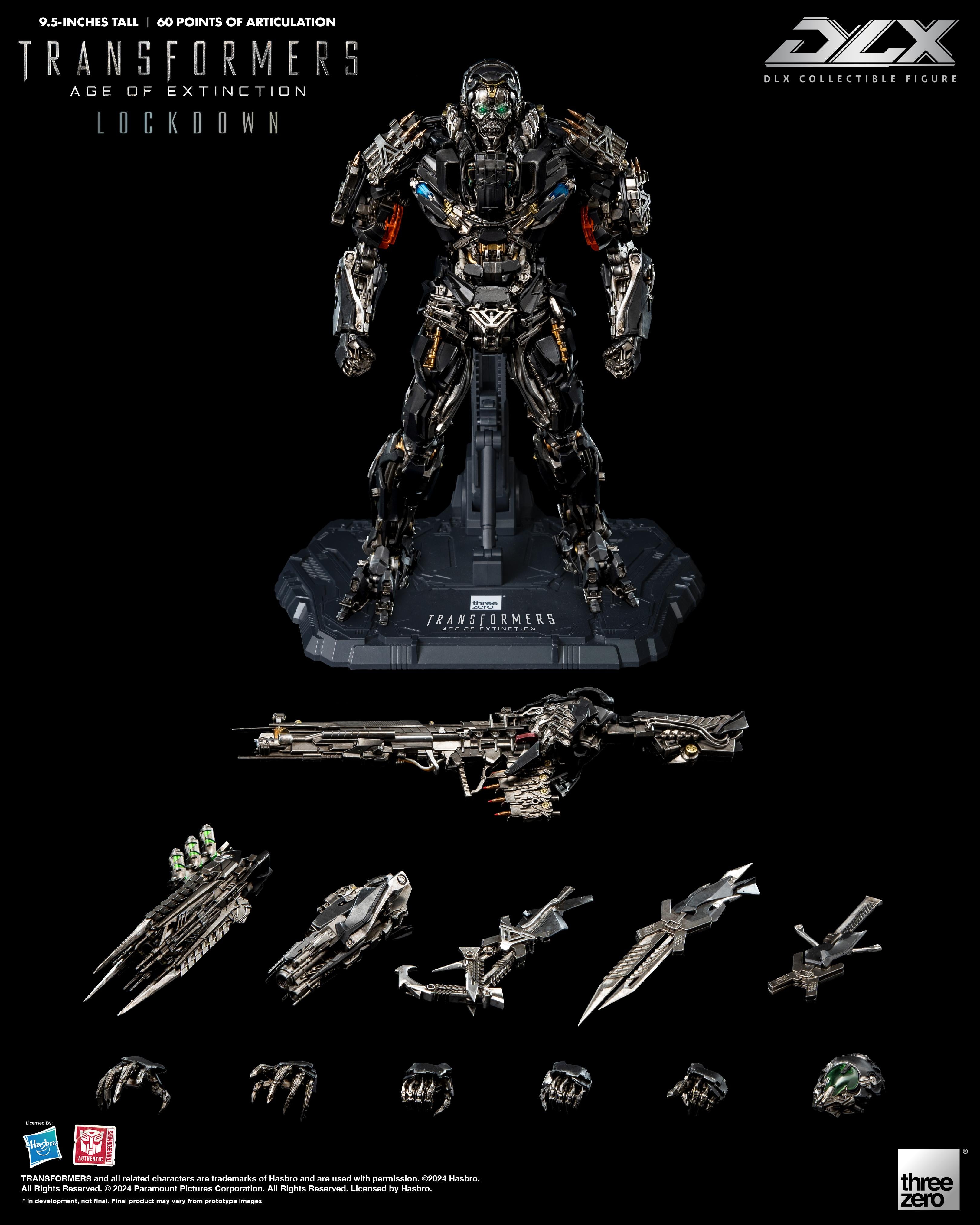 Threezero 3Z0471 Transformers: Age of Extinction - DLX Lockdown