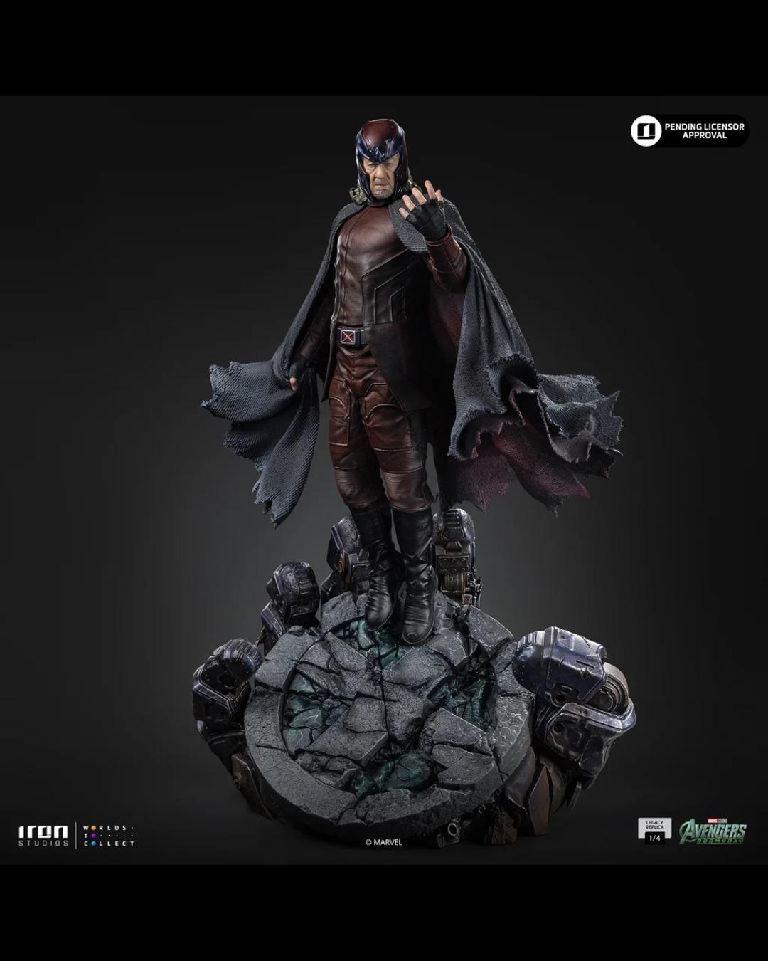 Iron Studios Legacy Replica 1/4 Avengers : Doomsday Magneto Statue