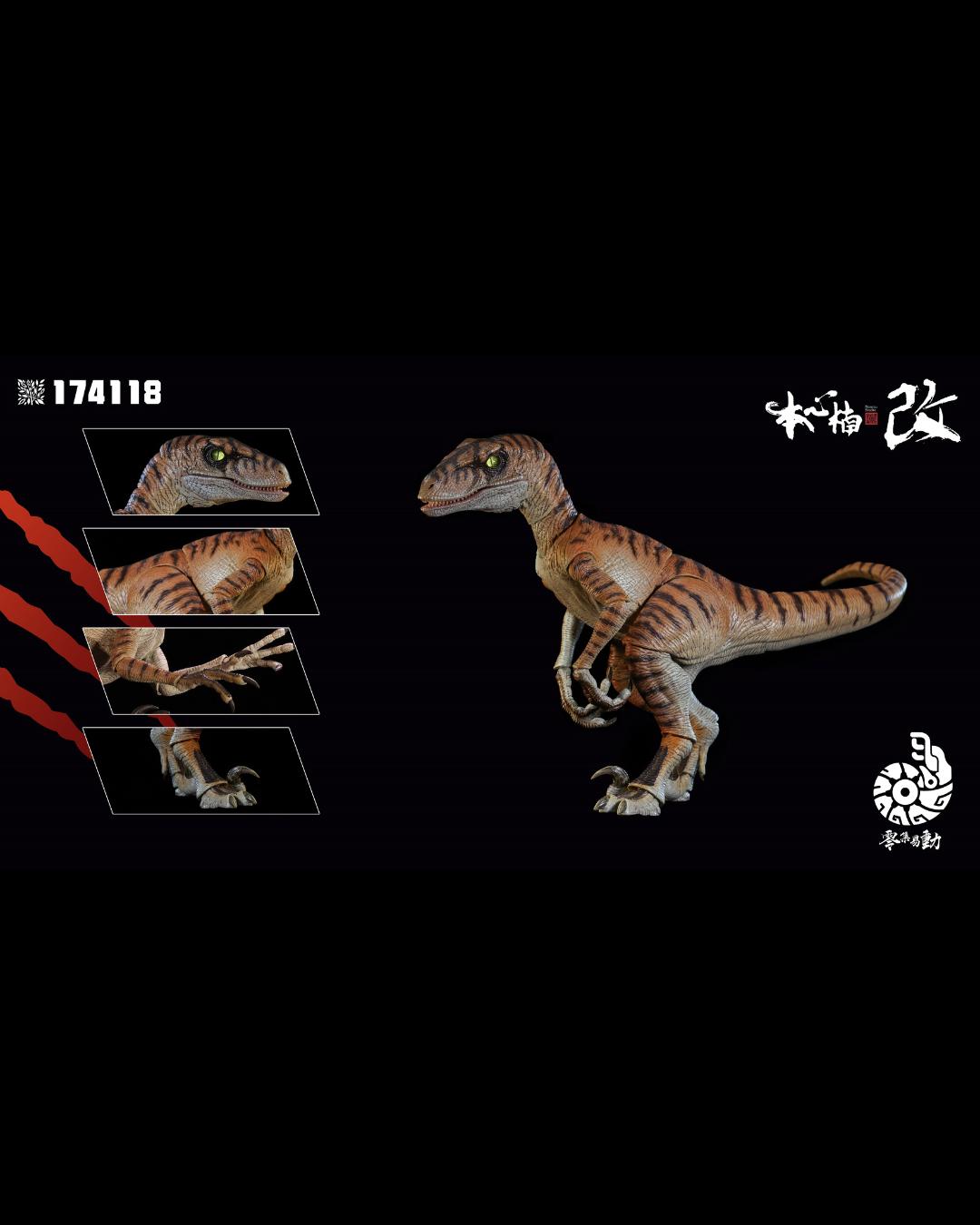 Nanmu Studio 174118 Smart Series Raptor 2.5 Tiger Blade (Tiger-Striped)