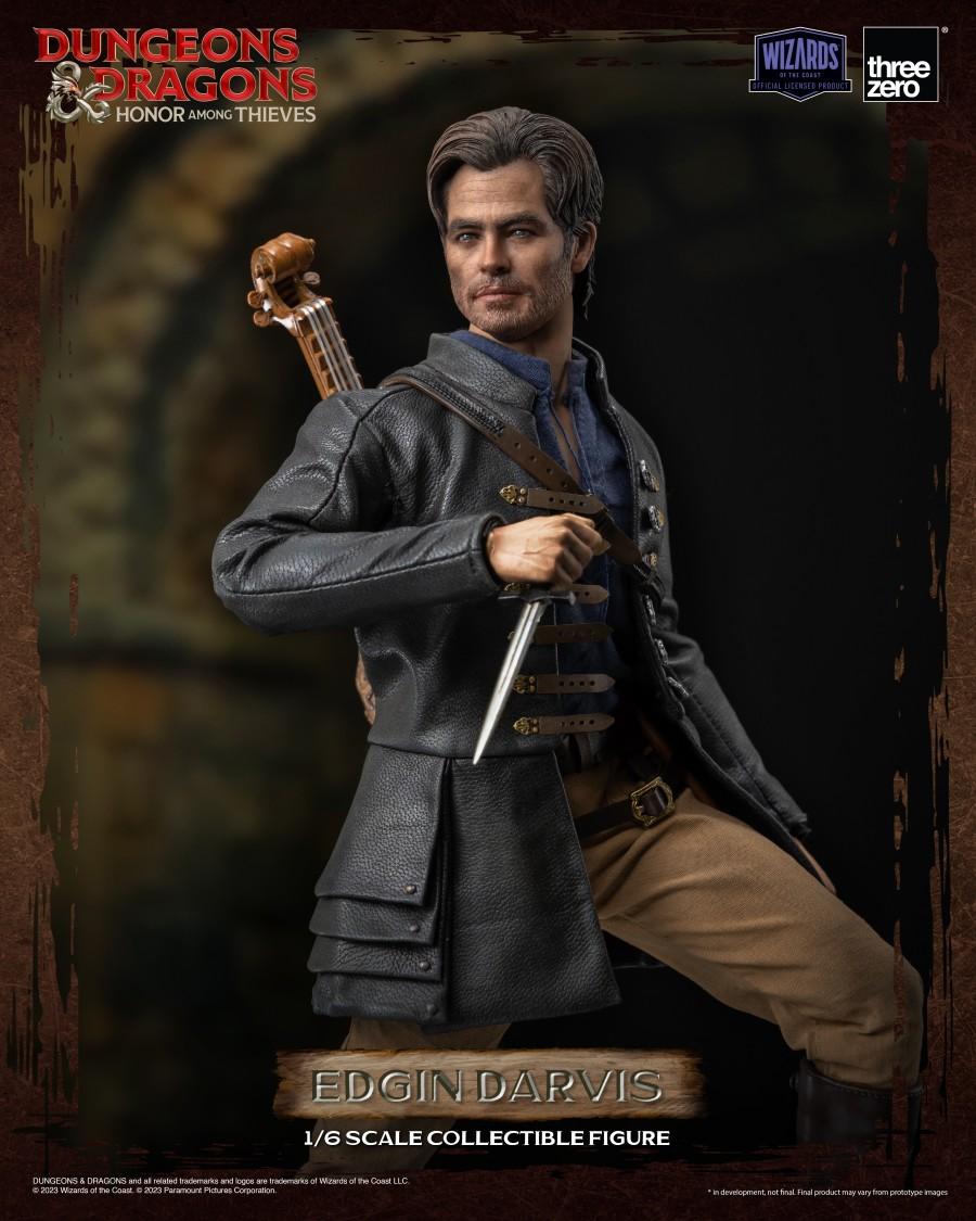 Threezero 3Z0533 1/6 Dungeons & Dragons : Edgin Darvis