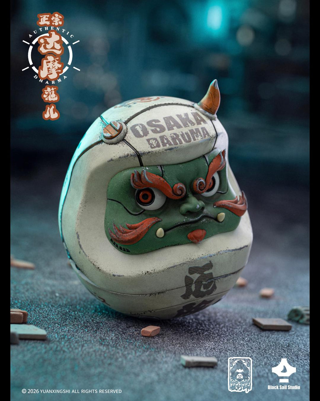 Yuanxingshi DM-005 Authentic Dharma Style Series : Yakuyoke Daruma
