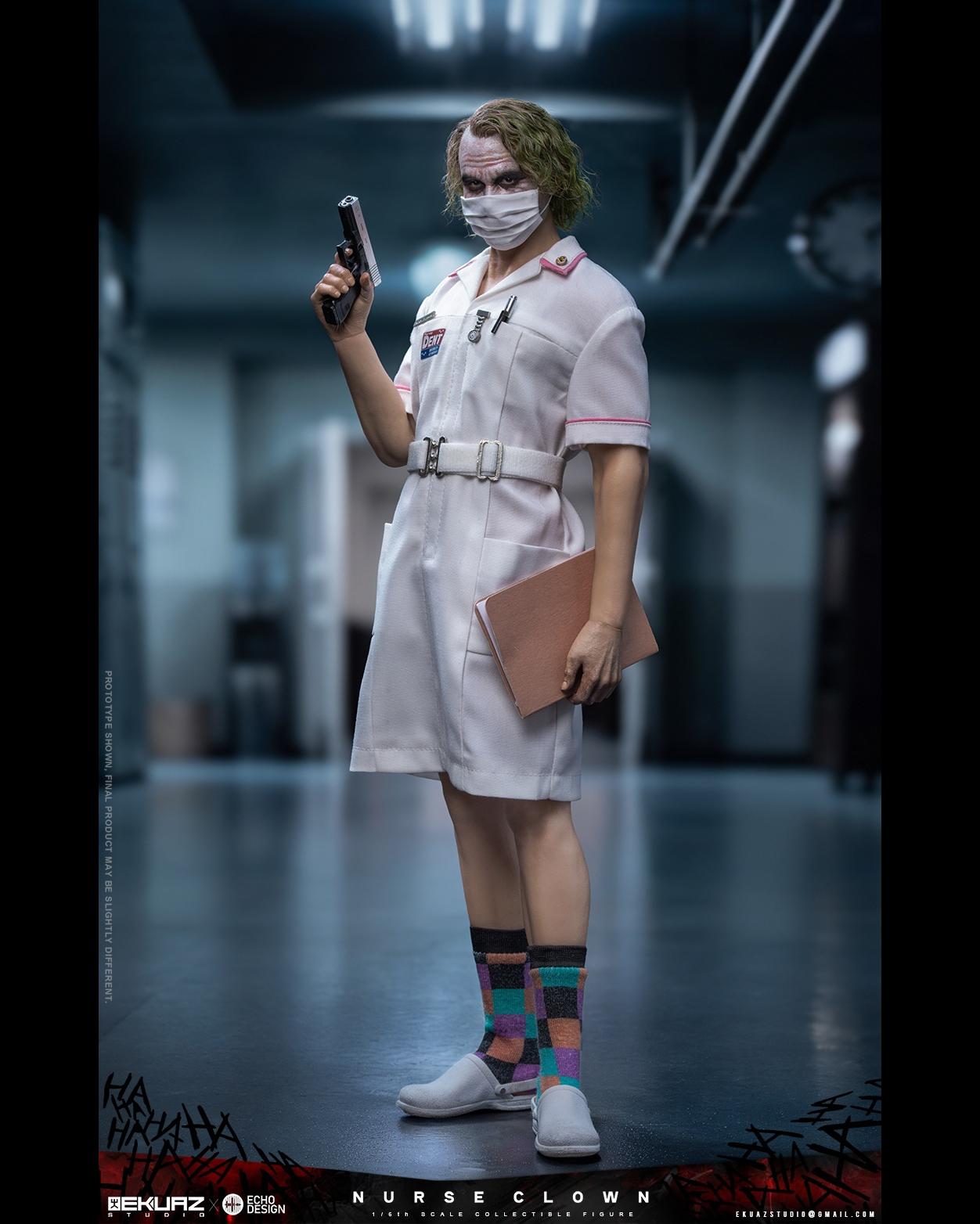 EKUAZ STUDIO x ECHO DESIGN EKS014 1/6 Nurse Clown