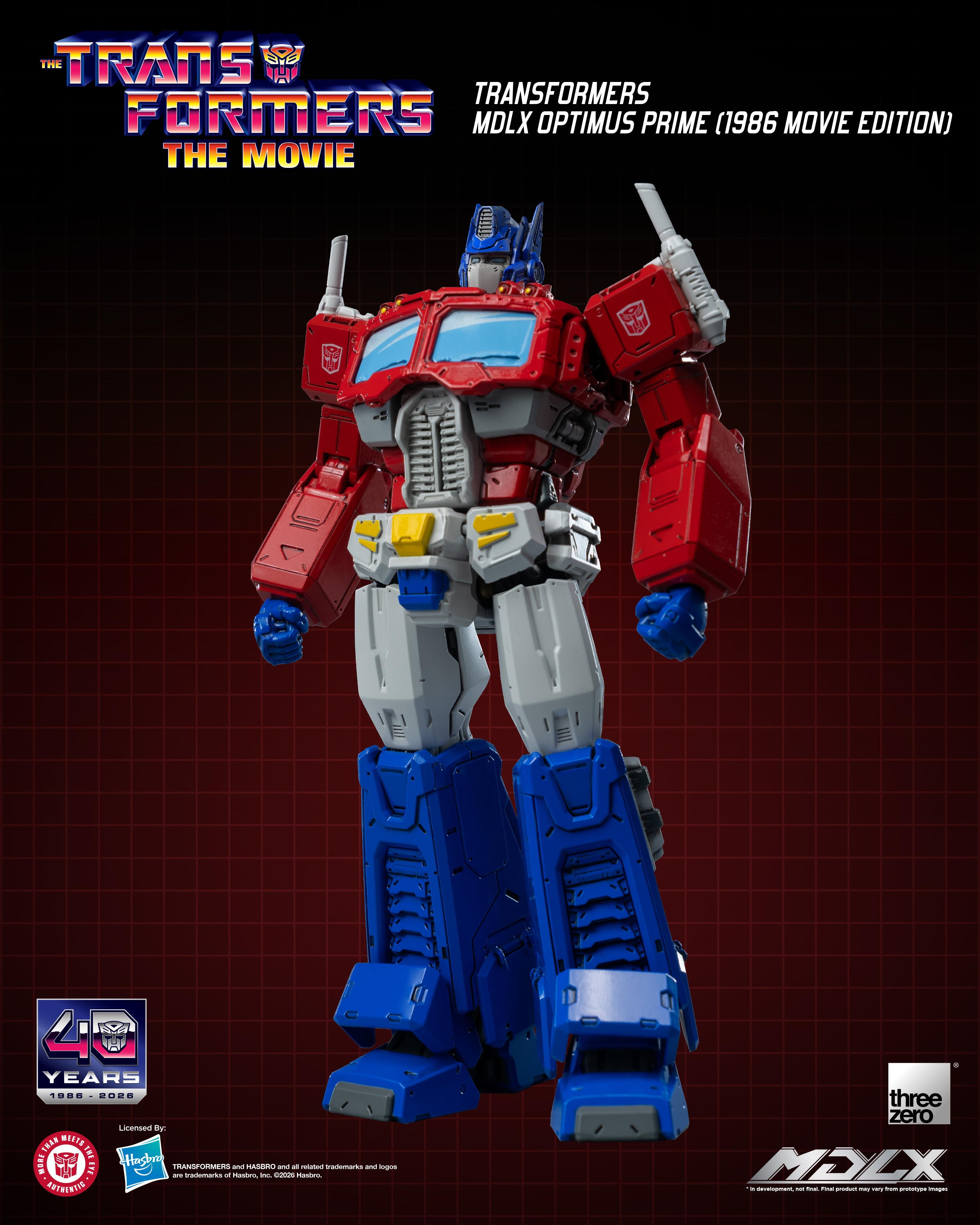 Threezero 3Z1161 Transformers MDLX Optimus Prime (1986 Movie Edition)