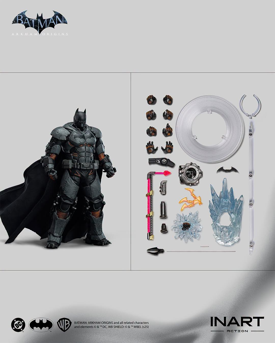 INART Action MaG-G0013 1/12 Batman : Arkham Origins - Batman (XE Suit)