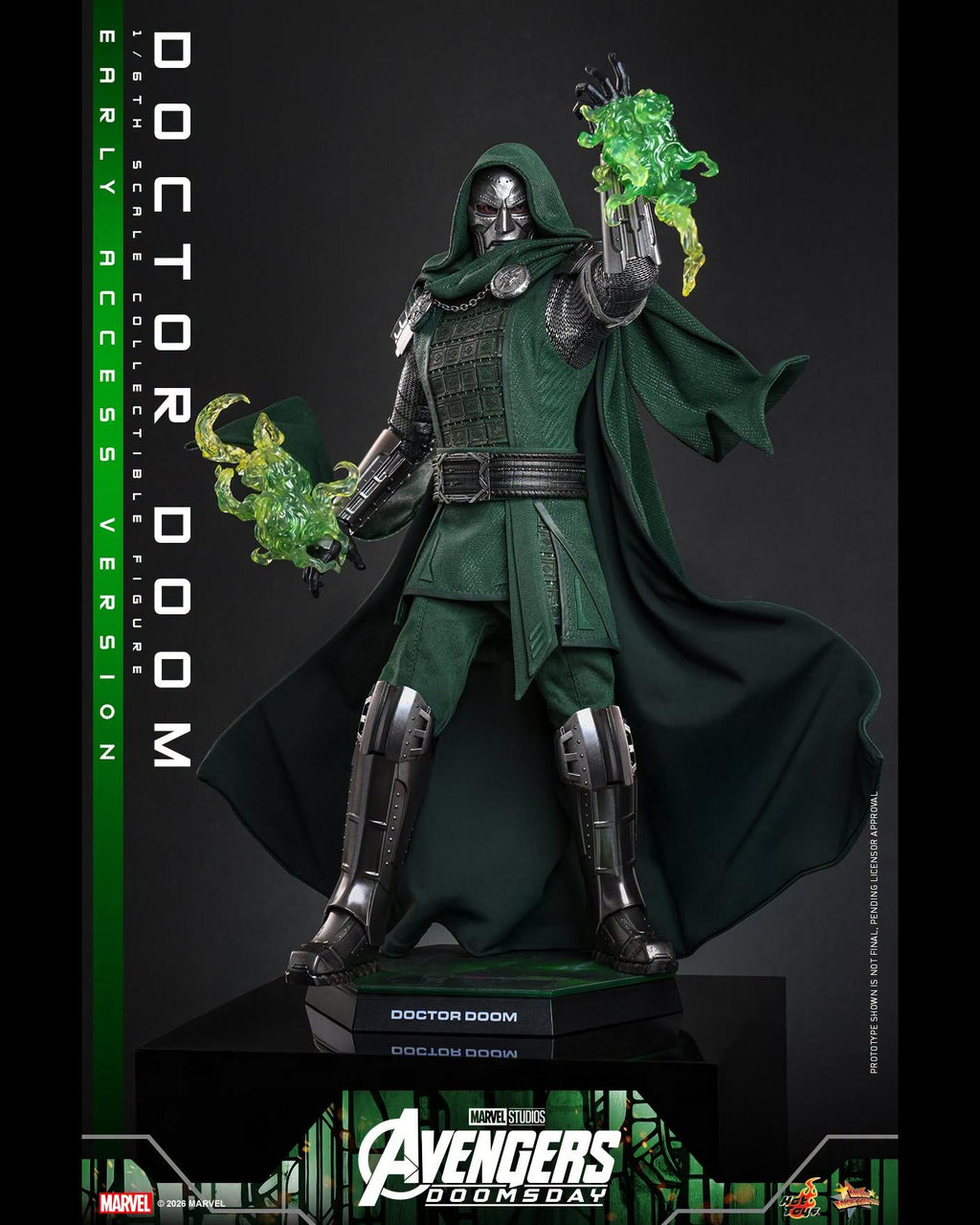 Hot Toys MMS906B 1/6 Avengers Doomsday Doctor Doom (Early Access Ver.) (Special Edition)