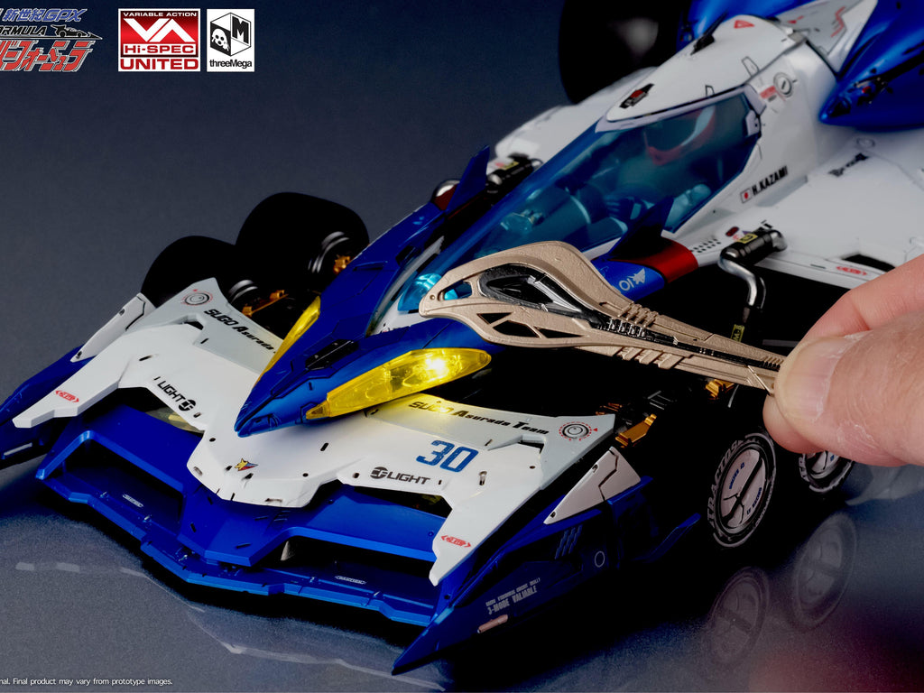 Threezero 3M0562 1/18 Future GPX Cyber Formula VARIABLE ACTION Hi-SPEC UNITED FUTURE GPX CYBER FORMULA SUPER ASURADA 01