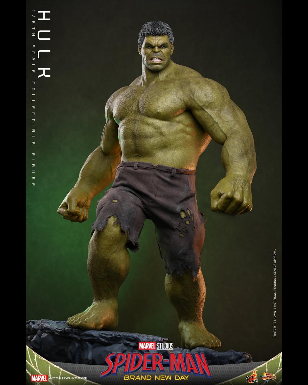 Hot Toys MMS905 1/6 Spider-Man Brand New Day - Hulk