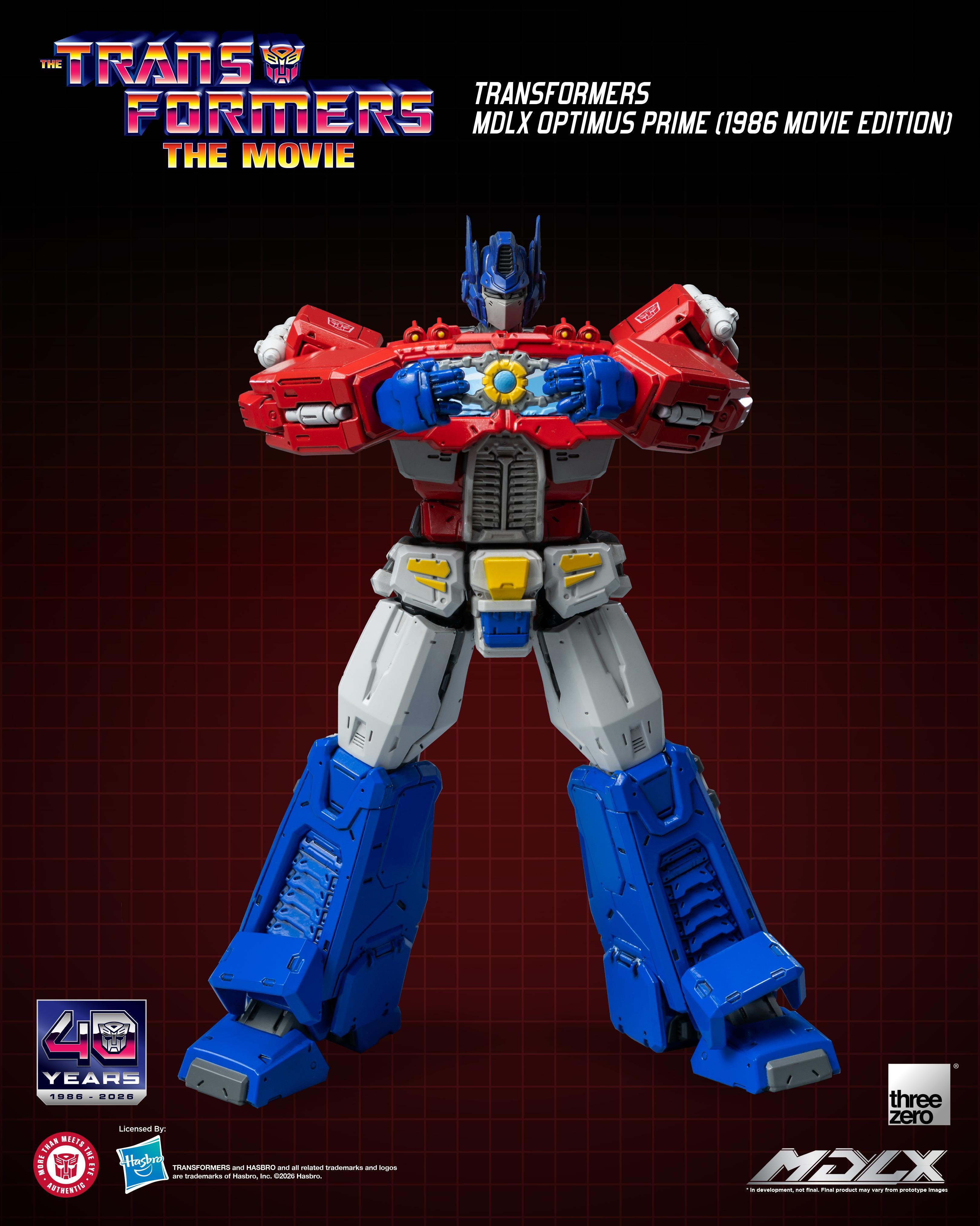 Threezero 3Z1161 Transformers MDLX Optimus Prime (1986 Movie Edition)