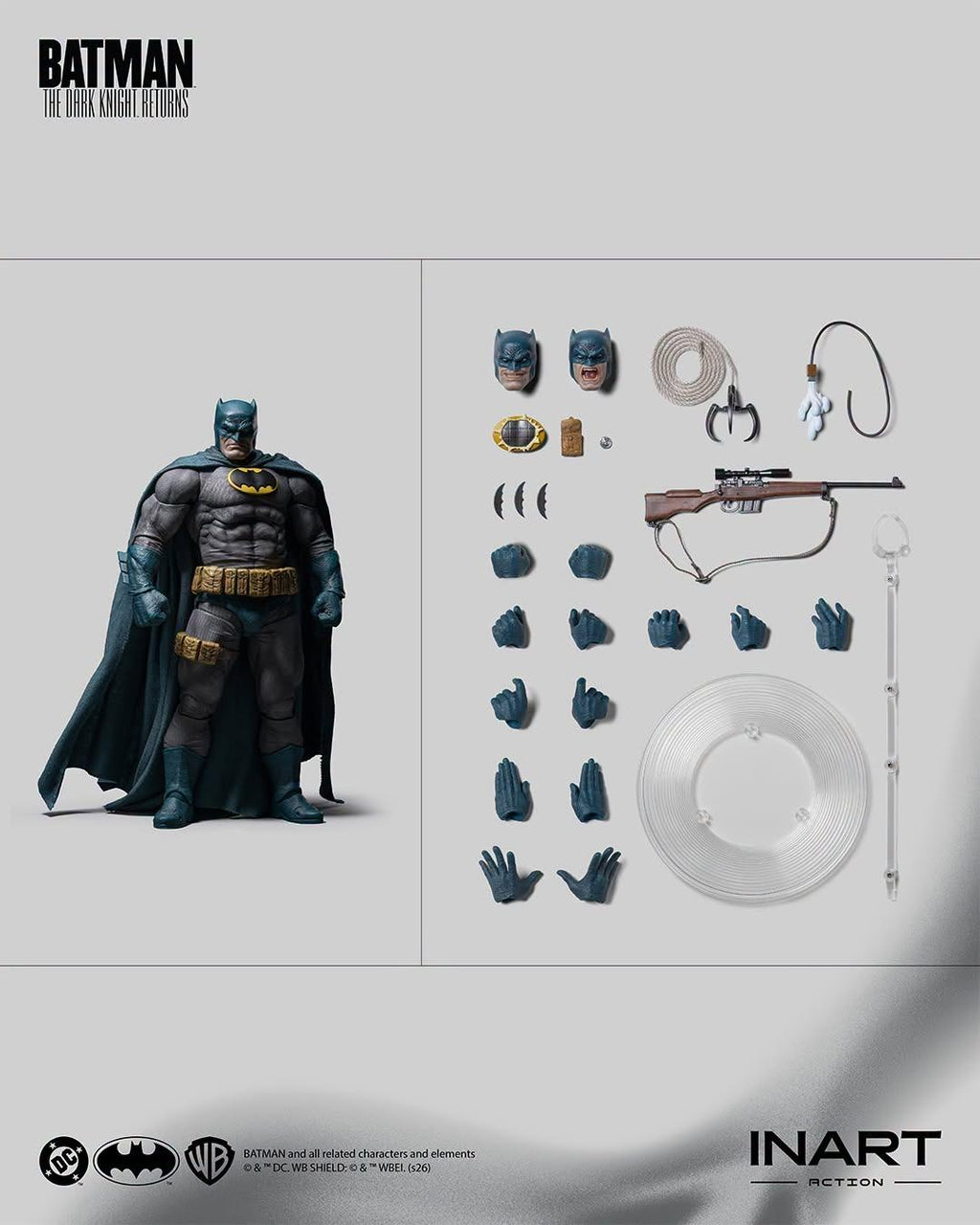 InArt Action MAG-C0006 1/12 Batman : The Dark Knight Returns - Batman (Blue Suit)