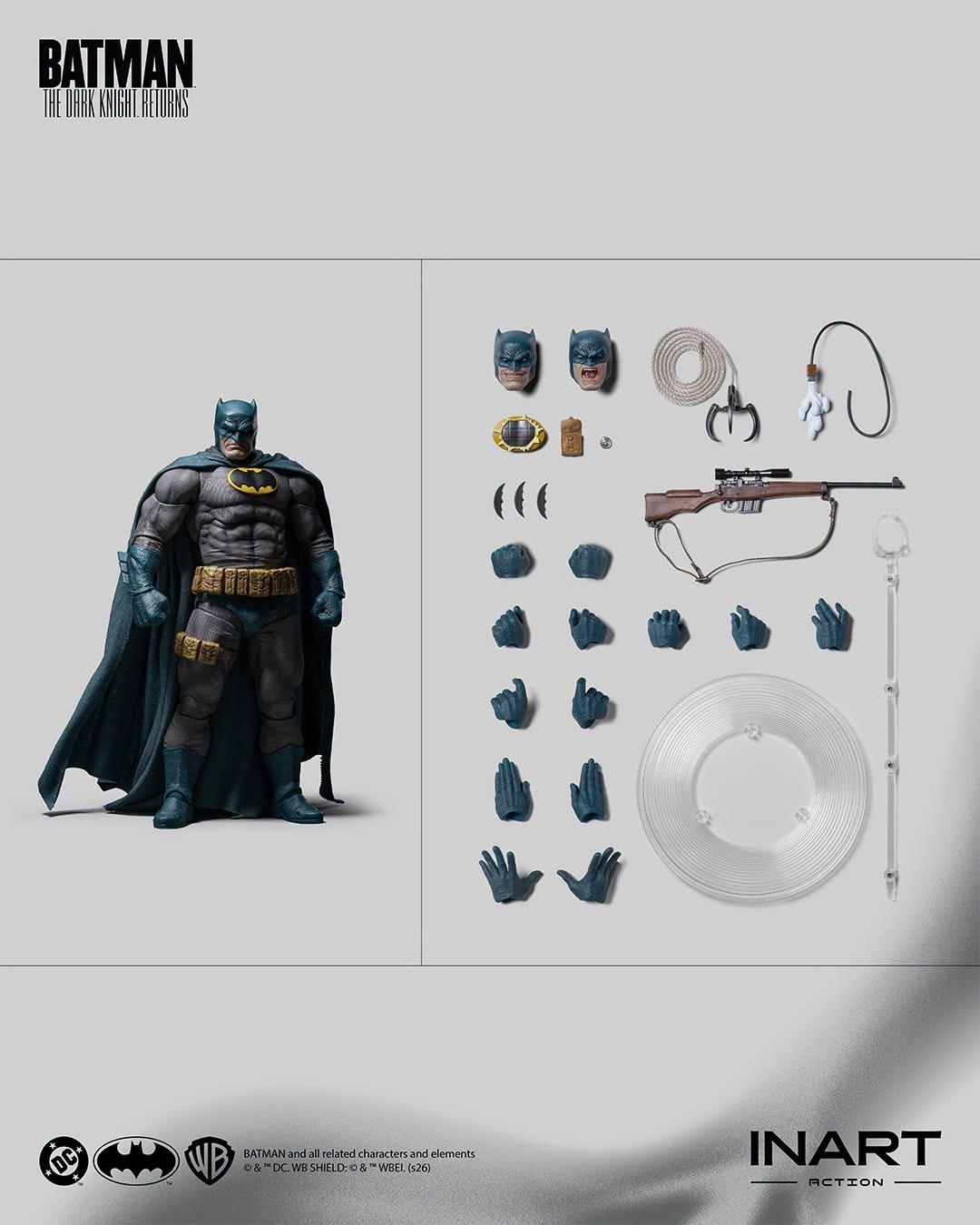 InArt Action MAG-C0006 1/12 Batman : The Dark Knight Returns - Batman (Blue Suit)
