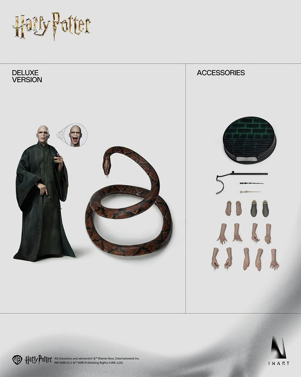 InArt Ag-A047 1/6 Harry Potter and the Deathly Hallows : Voldemort (DX Ver.)