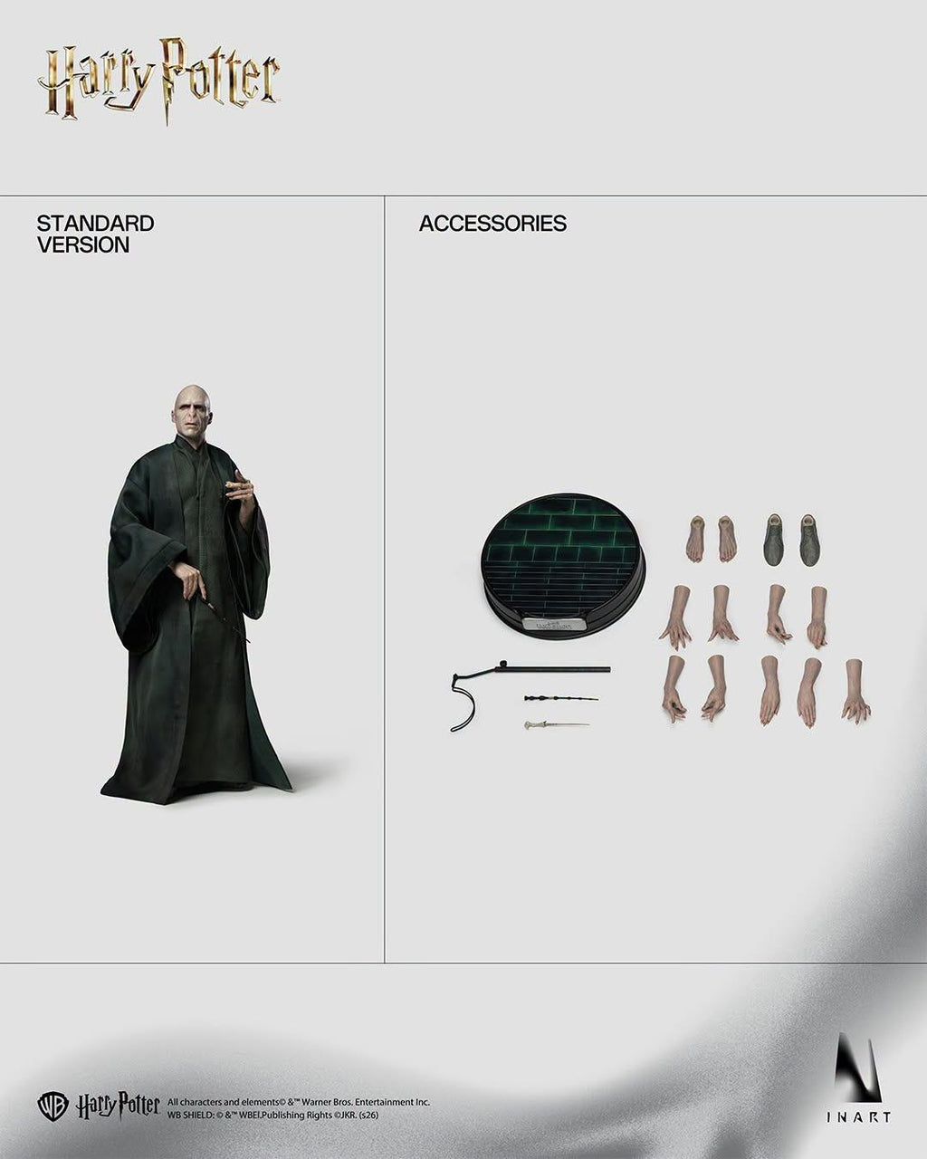 InArt Ag-A047 1/6 Harry Potter and the Deathly Hallows : Voldemort (Standard Ver.)
