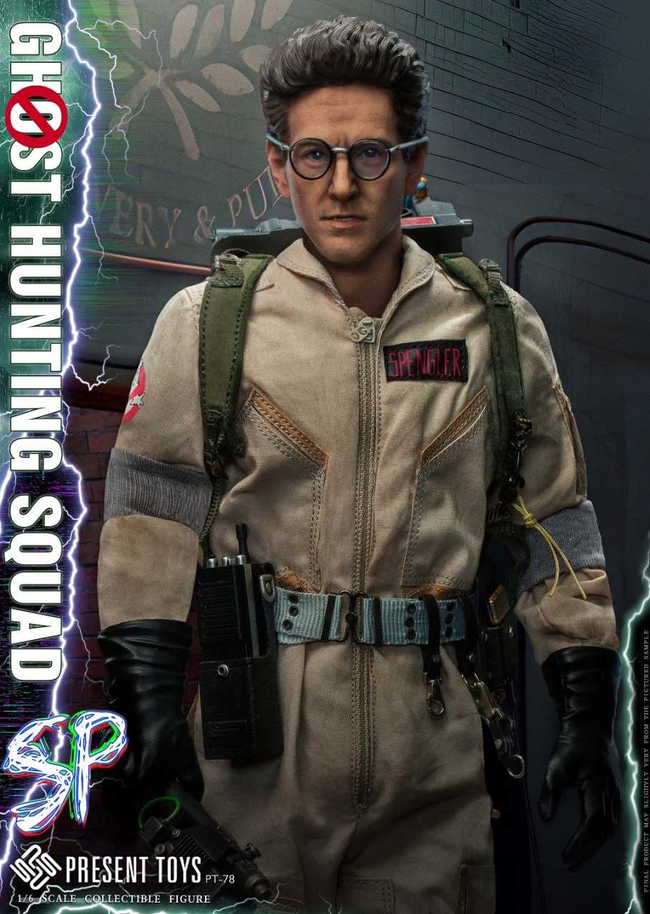 PRESENT TOYS PT-SP78 1/6 Ghost Hunting Squad Spengler [Set Only]
