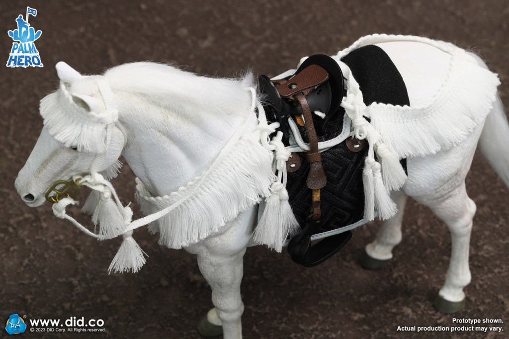 DID XH80021 1/12 Palm Hero White Horse