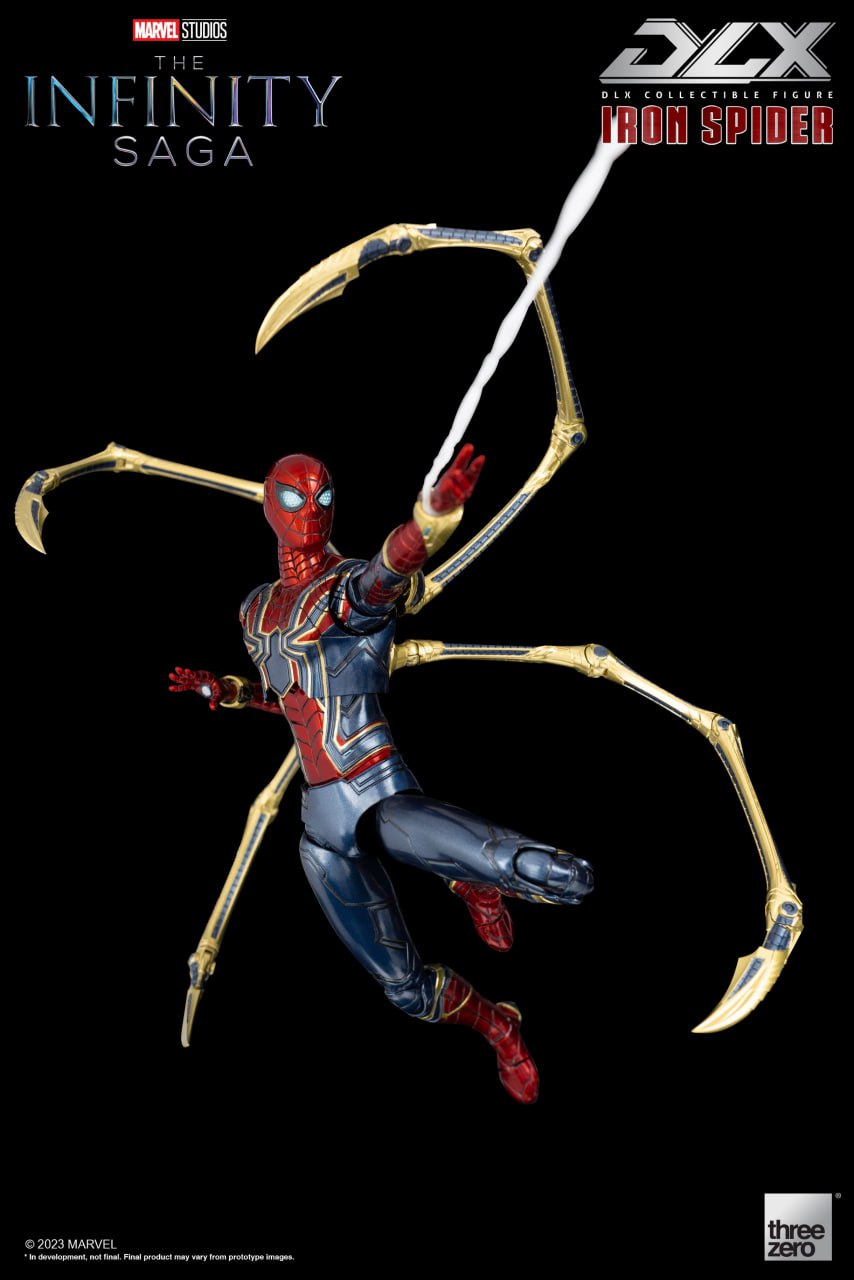 Threezero 3Z0270 1/12 The Infinity Saga - DLX Iron Spider