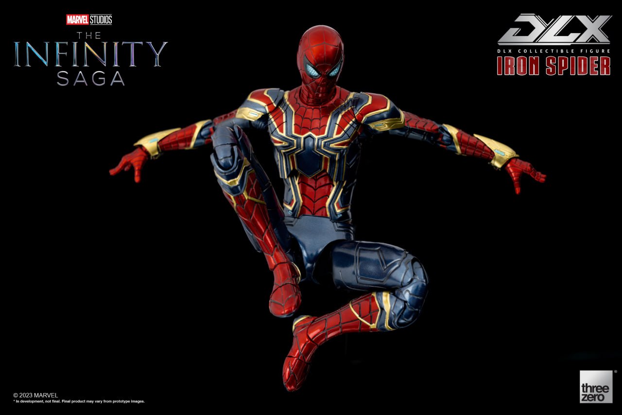 Threezero 3Z0270 1/12 The Infinity Saga - DLX Iron Spider