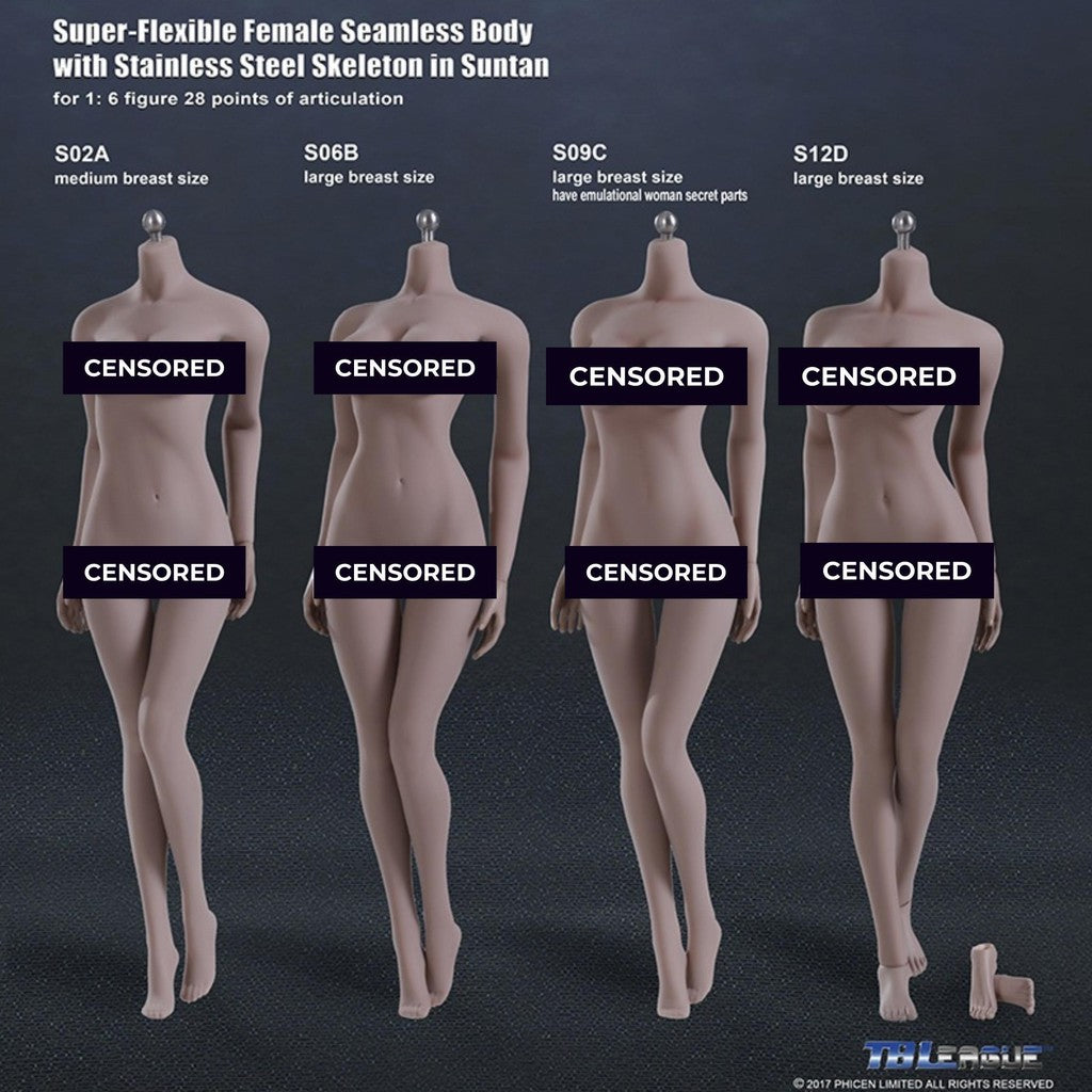 TBLeague Phicen 1/6 Female Seamless Body