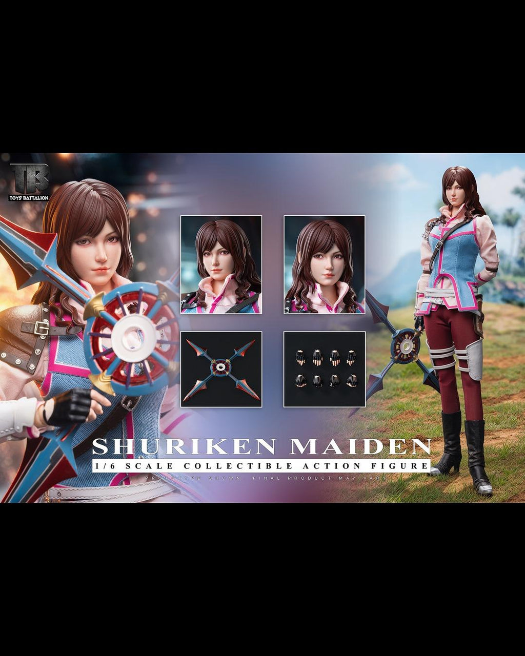 TOYS BATTALION TB037 1/6 Shuriken Maiden