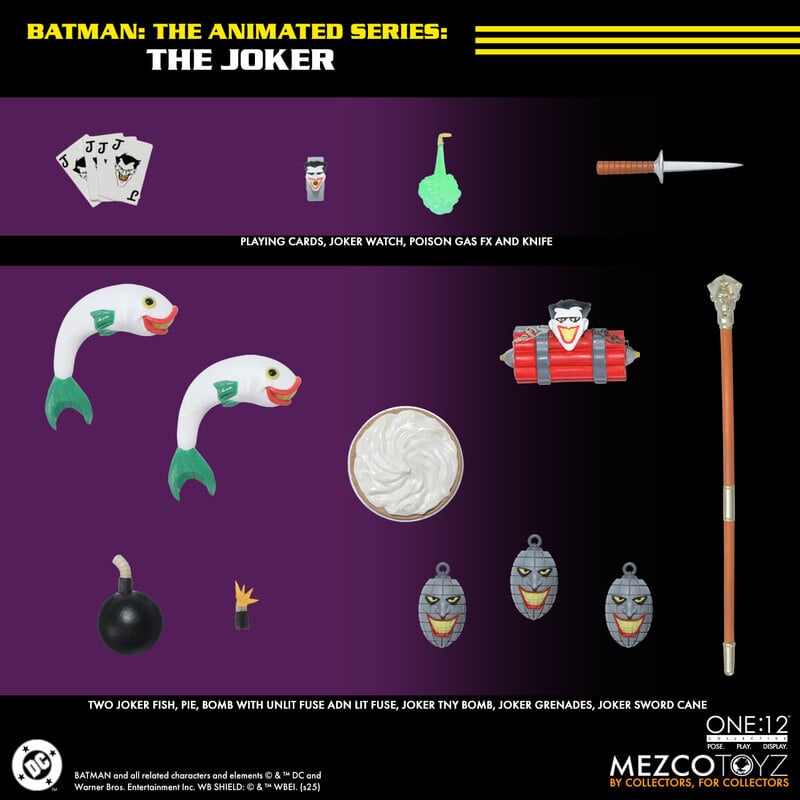 Mezco Toyz ONE:12 Collective Batman The Animated Series - Joker